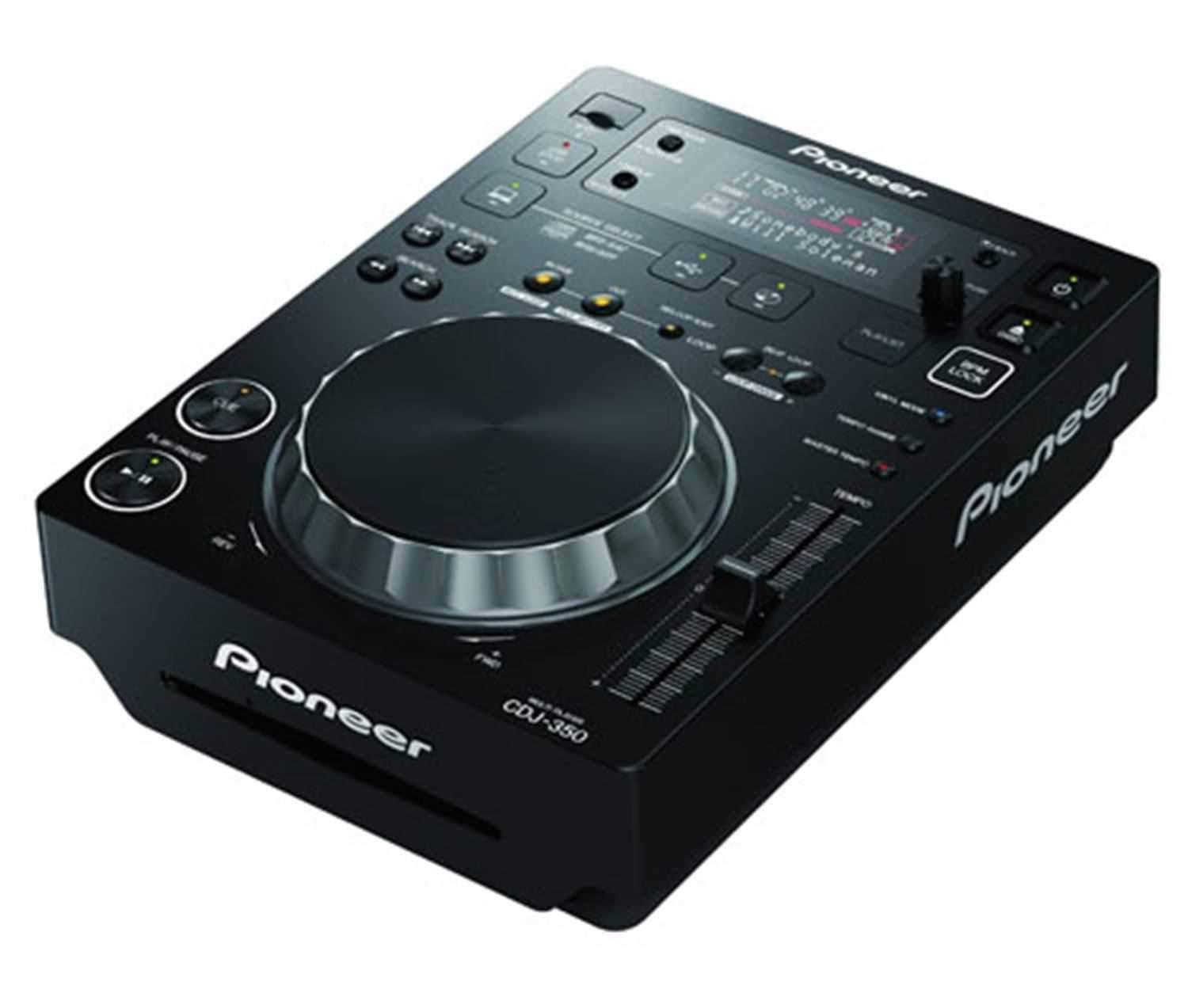 Pioneer DJ CDJ-350 Table Top Multi Media Player | Solotech