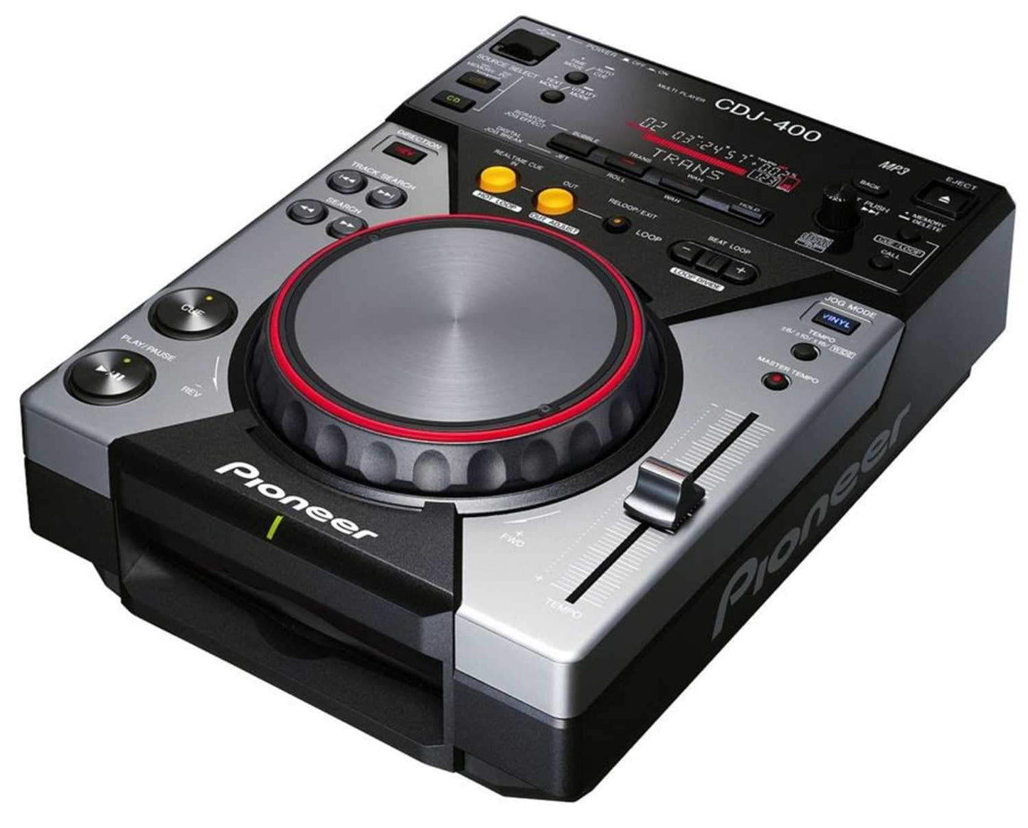 Pioneer DJ CDJ-400 TABLETOP CD/MP3/USB PLAYER - Solotech