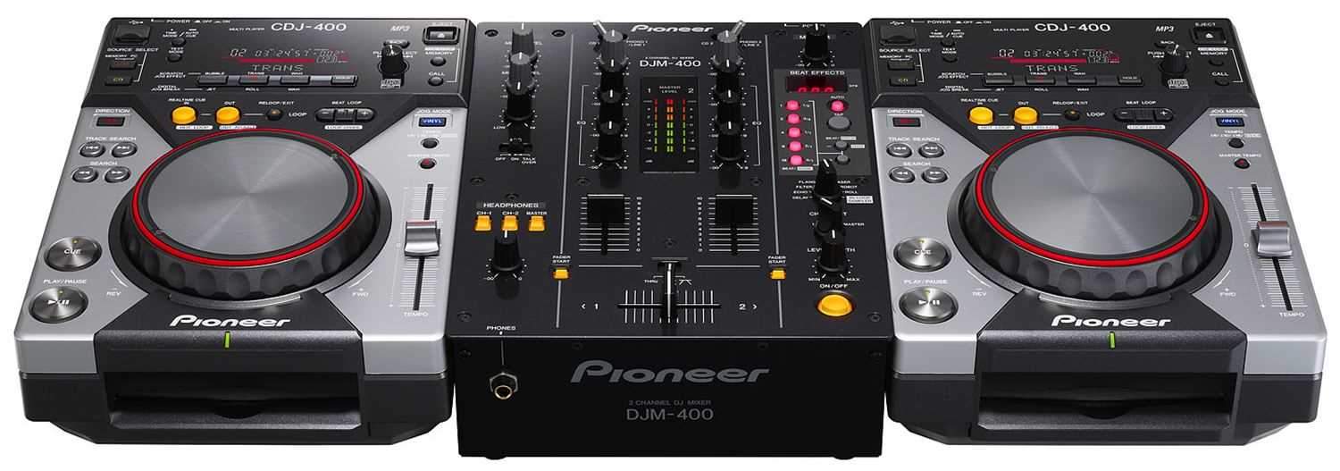 Pioneer DJ CDJ-400 TABLETOP CD/MP3/USB PLAYER - Solotech