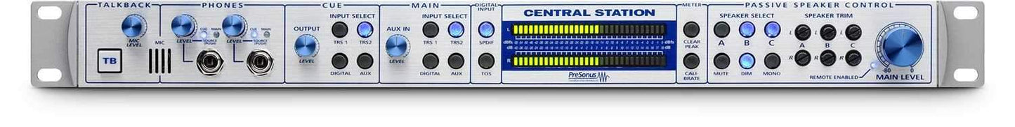 PreSonus Central Station Plus Std Monitor Control - ProSound and Stage Lighting