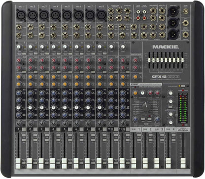 Mackie CFX 12MKII 12 Channel Live Sound Mixer with Fx - Solotech