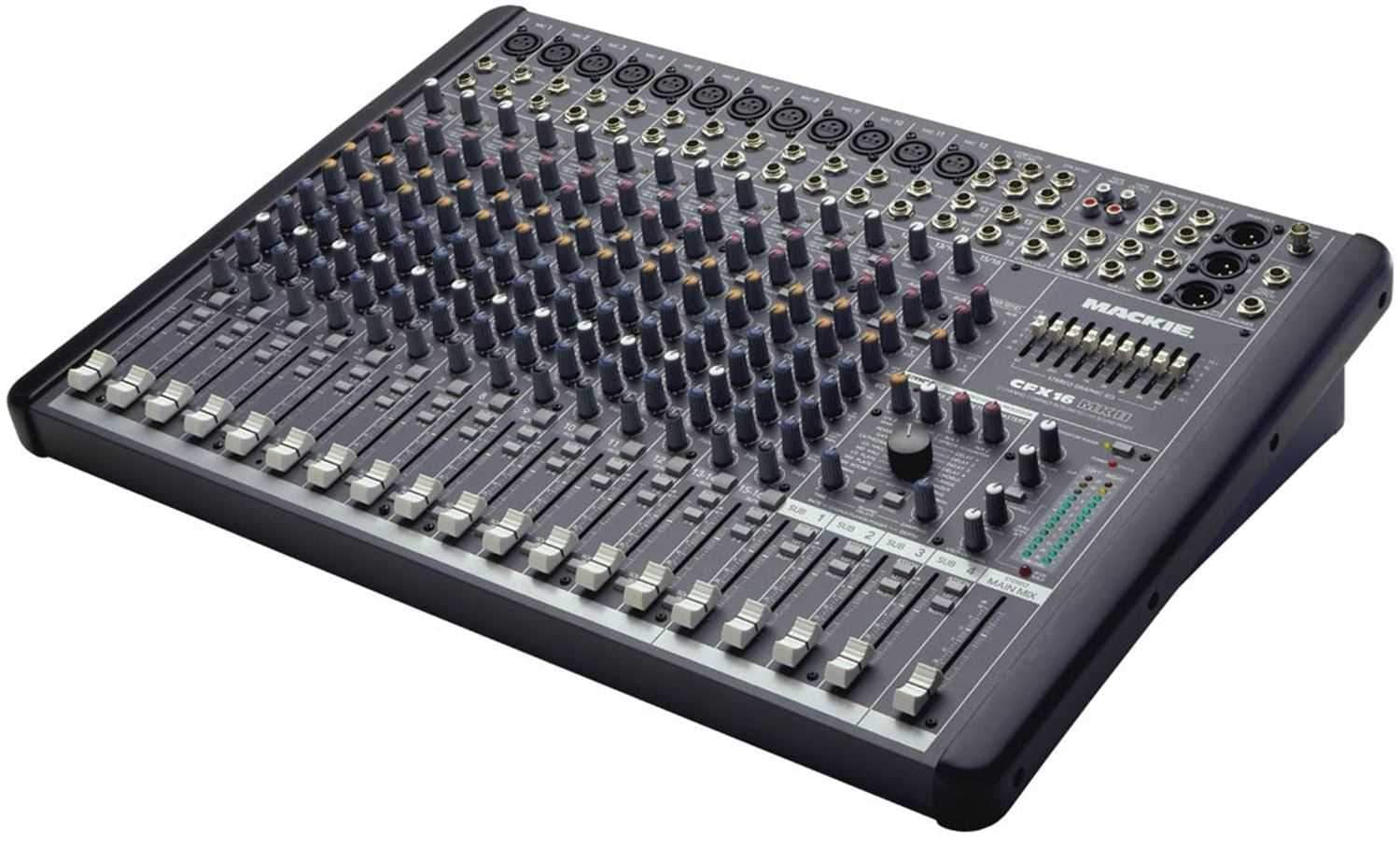 Mackie CFX16MKII 16 Channel Live Sound Mixer with Fx