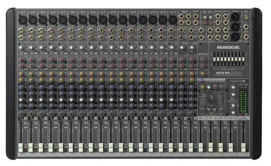 Mackie CFX20 MKII 20 Ch Live Sound Mixer With Fx - Solotech