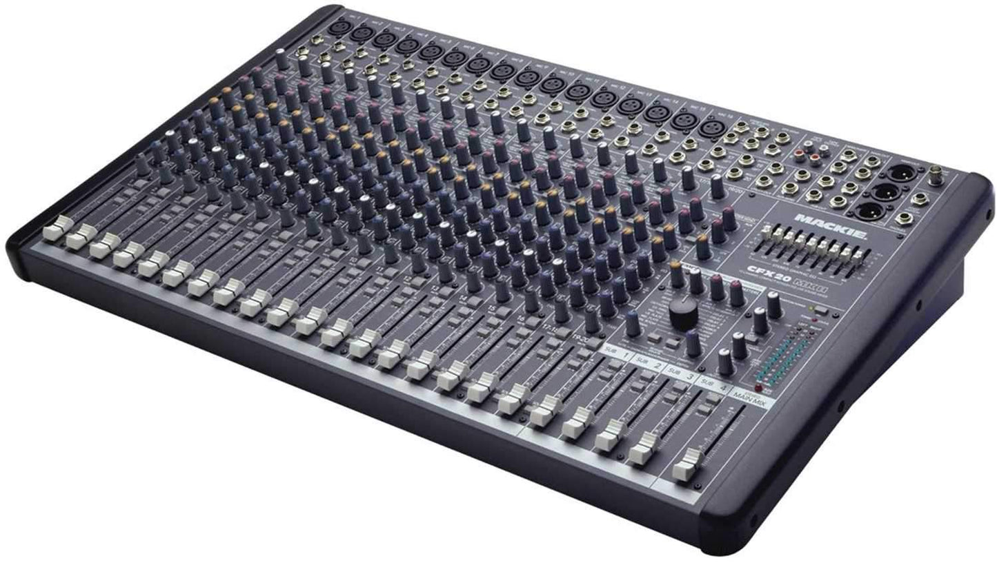 Mackie CFX20 MKII 20 Ch Live Sound Mixer With Fx - Solotech