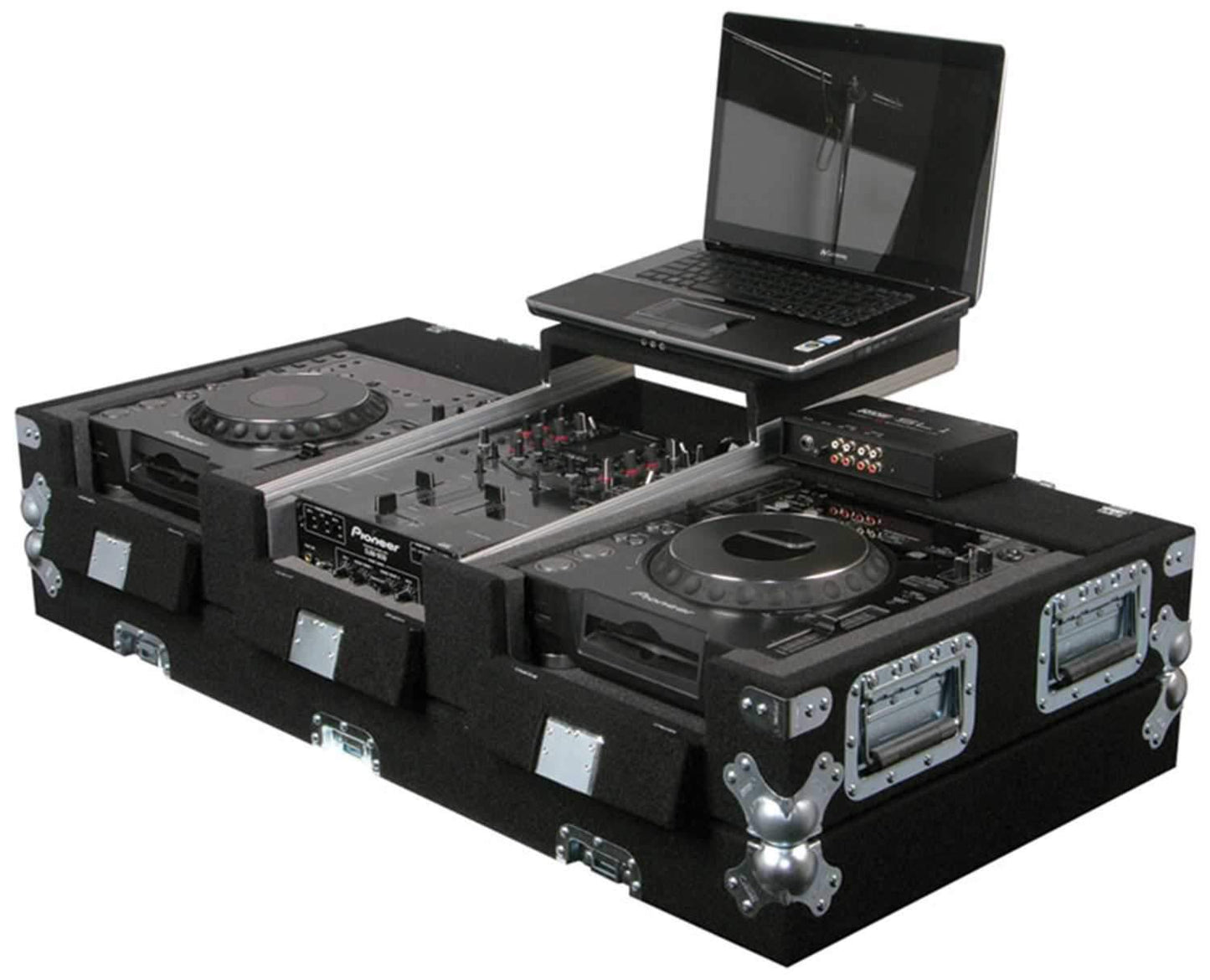 Odyssey CGS10CDJ 2 Cd Players/ 10" Mixer Case - PSSL ProSound and Stage Lighting