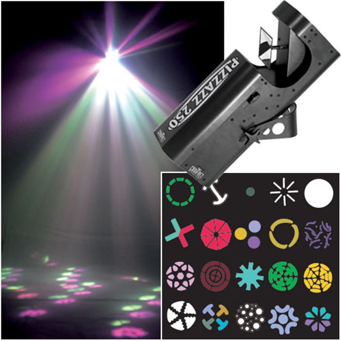 CHAUVET CH140PY PIZZAZZ EFFECTS LIGHT (ELC) - Solotech