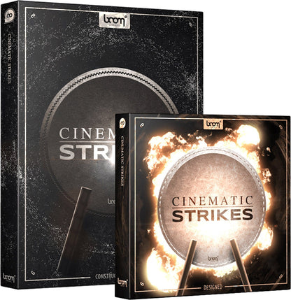 BOOM Cinematic Strikes Bundle Sound Effects - PSSL ProSound and Stage Lighting