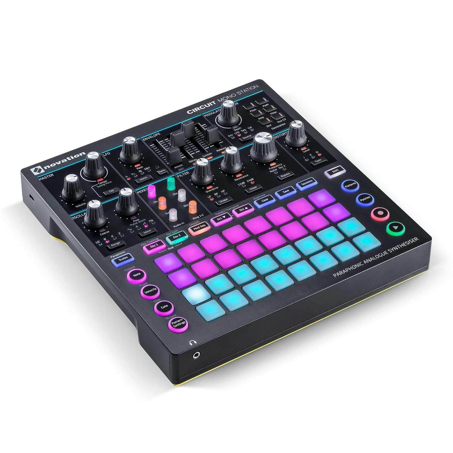 Novation Circuit Mono Station Paraphonic Analogue Synthesizer - Solotech