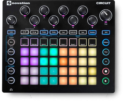 Novation Circuit Electronic Music Workstation - Solotech