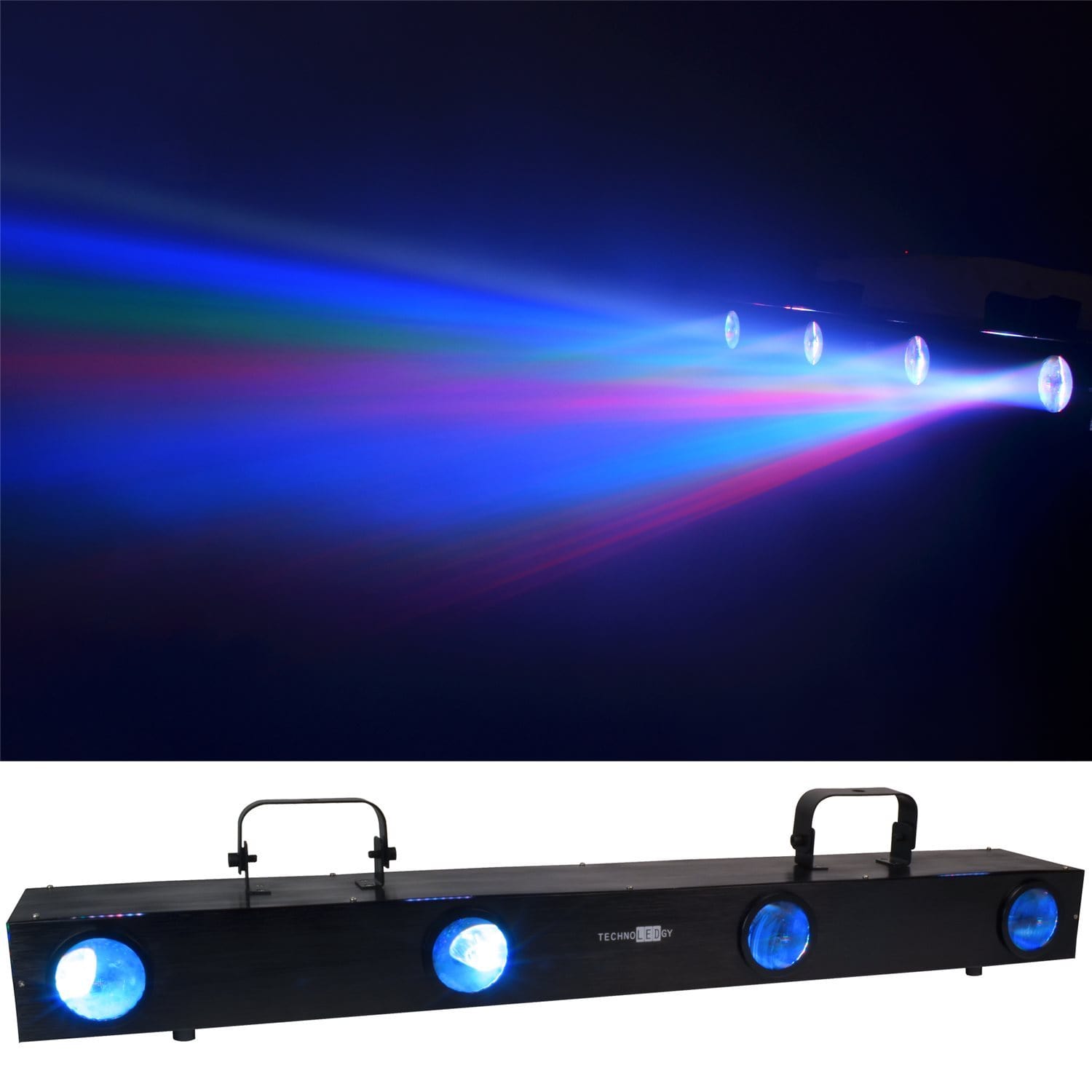 TechnoLEDgy Cirrus 4 256x RGB DMX LED Effect Light - Solotech