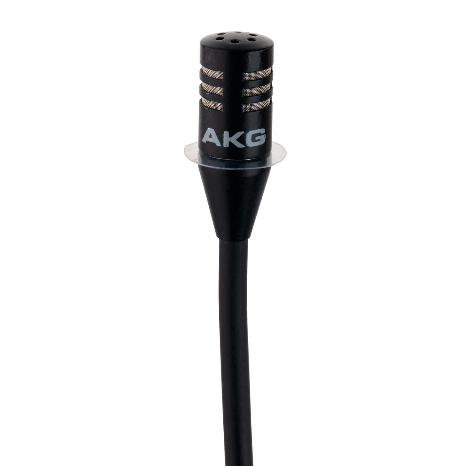 AKG CK77WR Pro Mini Omni Lavalier Microphone-Blk - Solotech