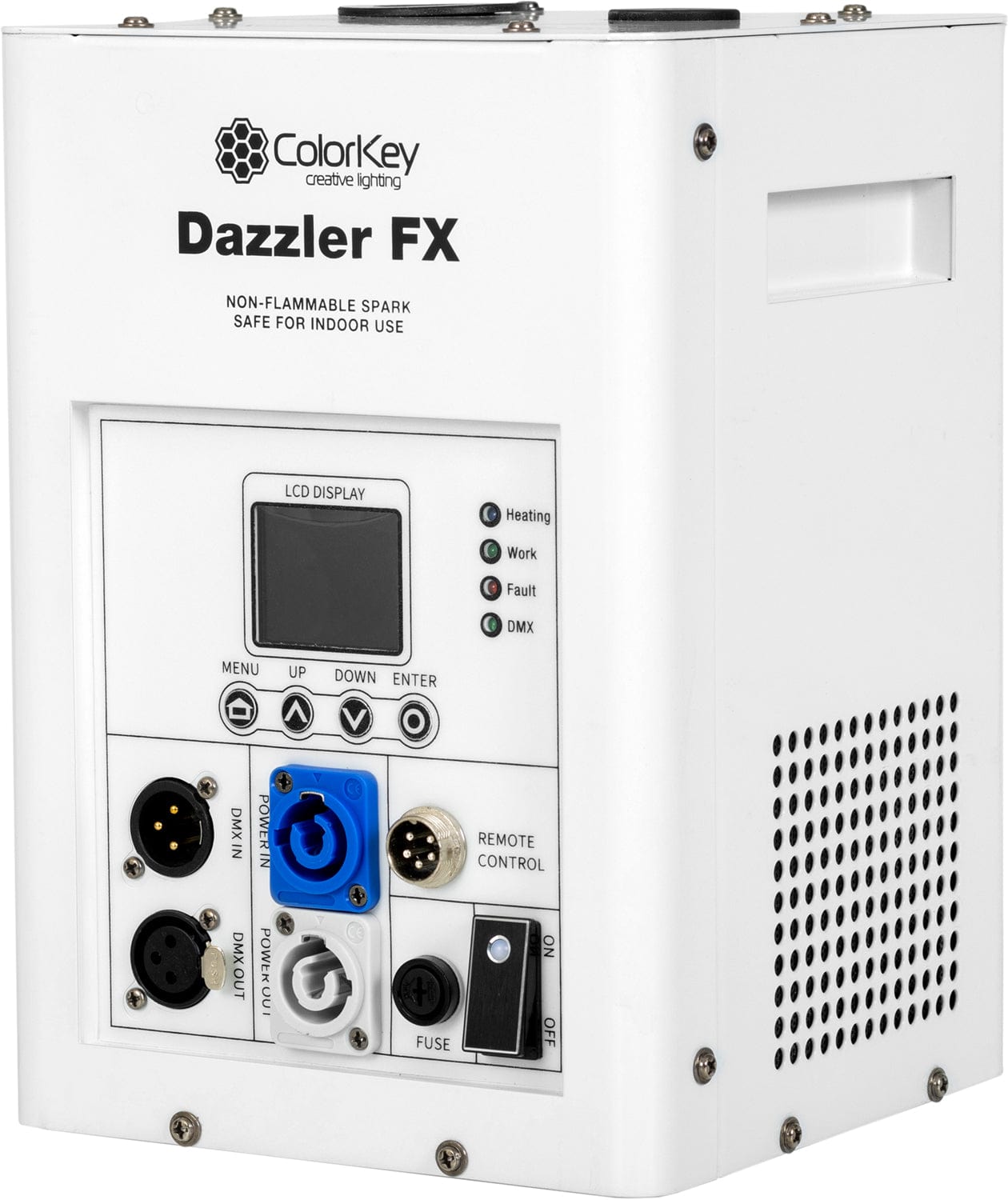 ColorKey Dazzler FX Cold Spark Machine White - PSSL ProSound and Stage Lighting