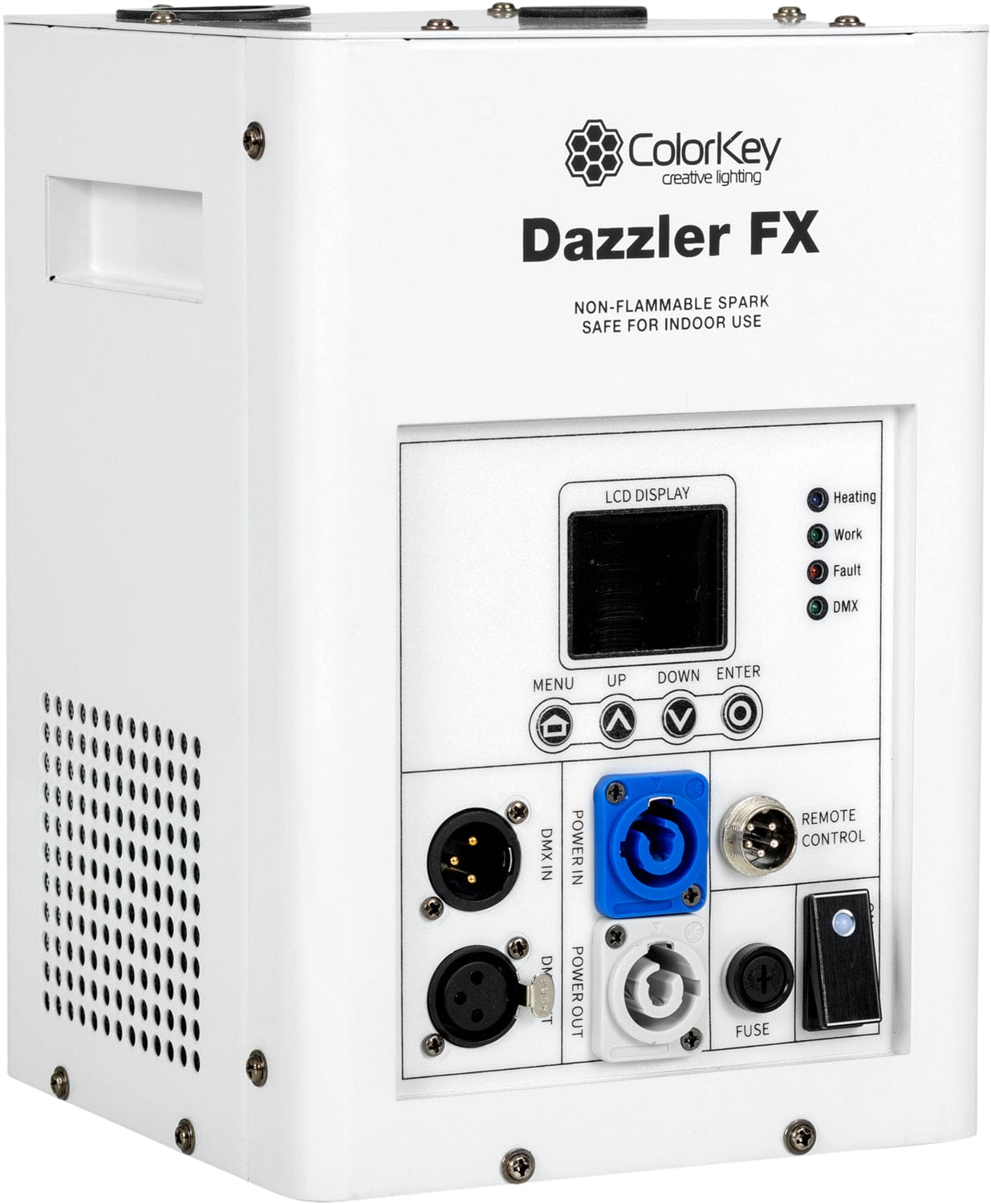 ColorKey Dazzler FX Cold Spark Machine White - PSSL ProSound and Stage Lighting