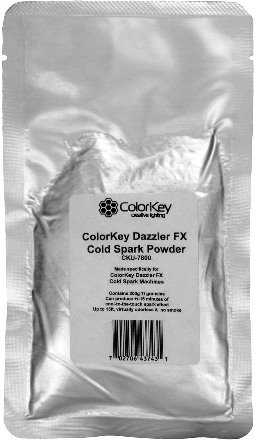 ColorKey Dazzler FX Cold Spark Powder - PSSL ProSound and Stage Lighting