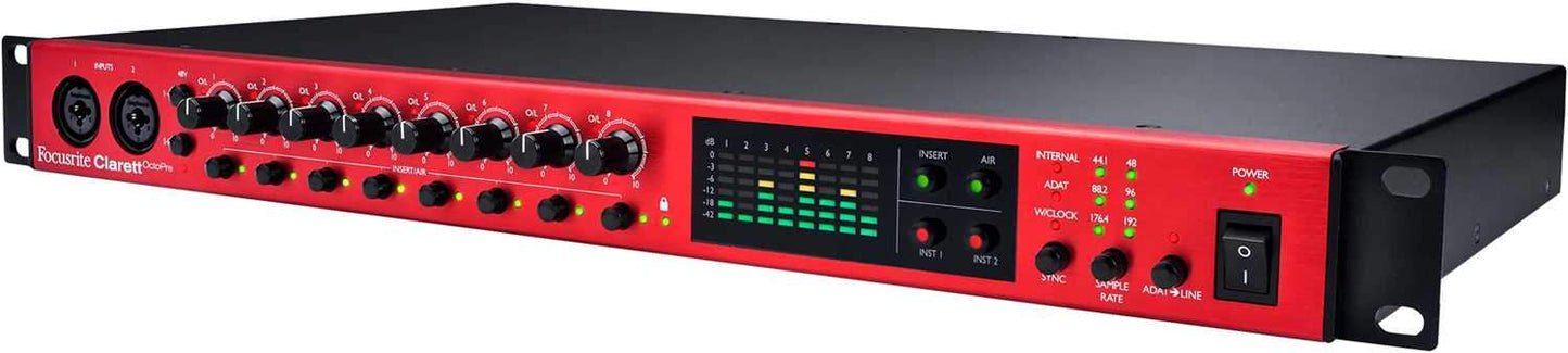 Focusrite Clarett Octopre AD/DA Converter & Preamp - ProSound and Stage Lighting