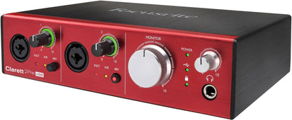 Focusrite Clarett 2Pre USB 10x4 Audio Interface - Solotech