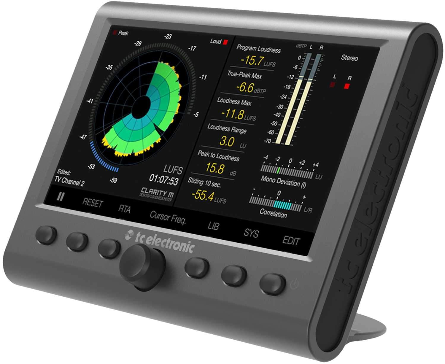 TC Electronic CLARITY M Stereo & 5.1 Audio Loudness Meter - ProSound and Stage Lighting