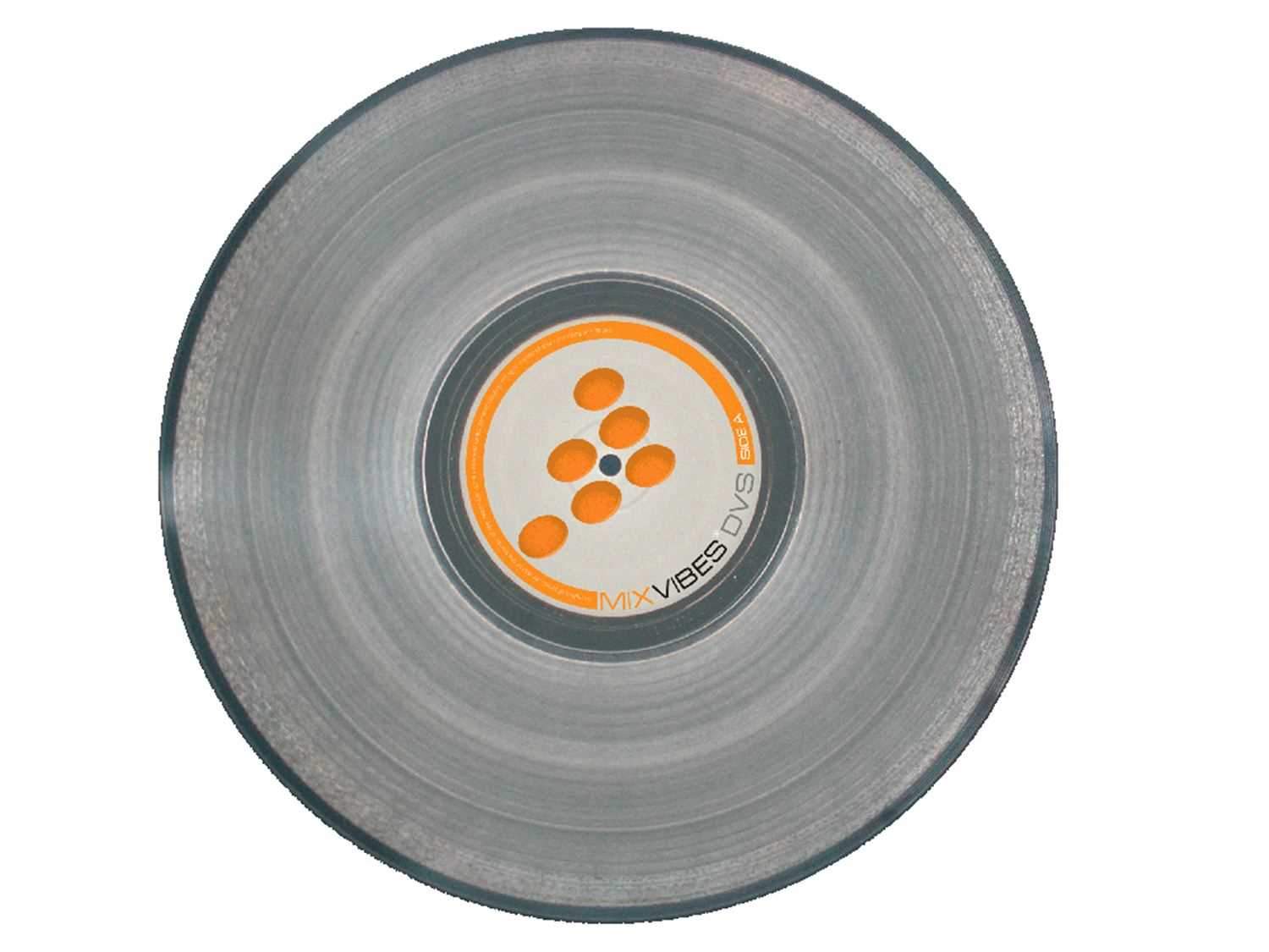 Mixvibes DVS Time Coded Vinyl - Clear - Solotech