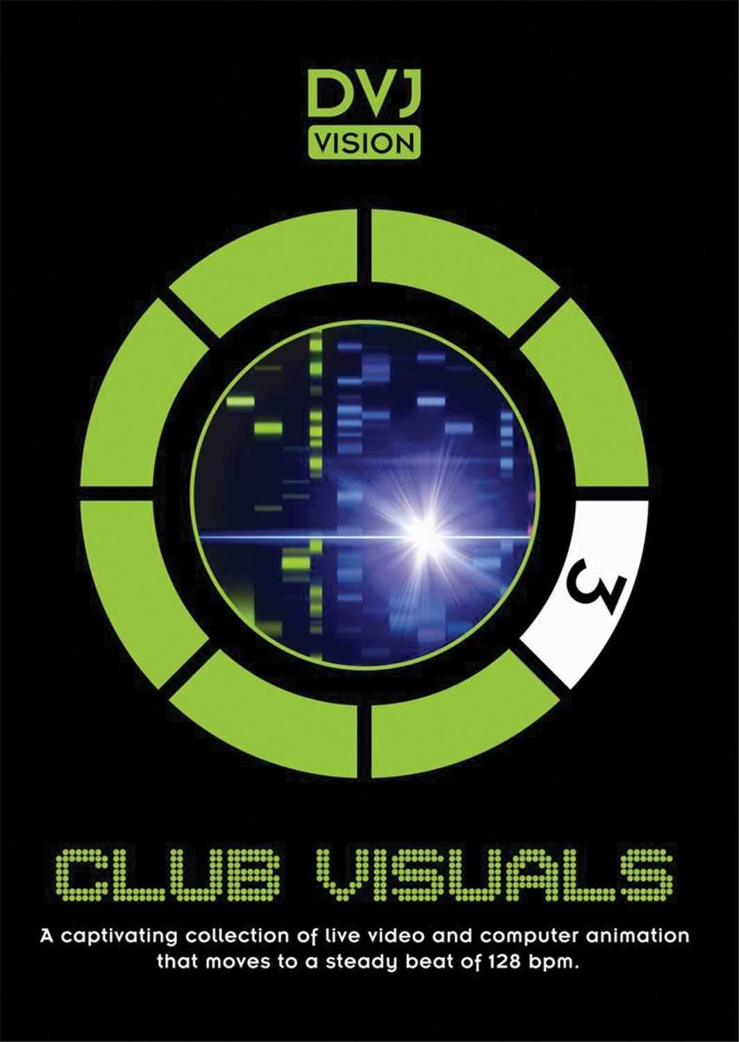 DVJ Vision Club Visuals 3 Visual Loops DVD - Solotech