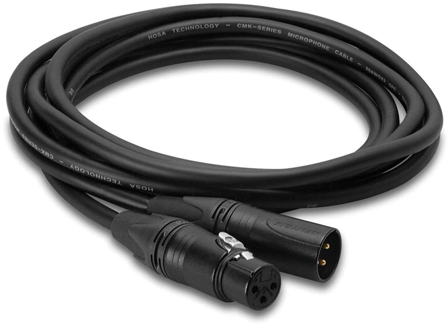 3 Ft Premium Microphone Cable XLR To XLR - Black - ProSound and Stage Lighting