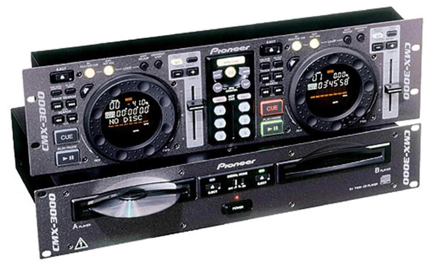 Pioneer CMX3000 Dual CD Player - ProSound and Stage Lighting