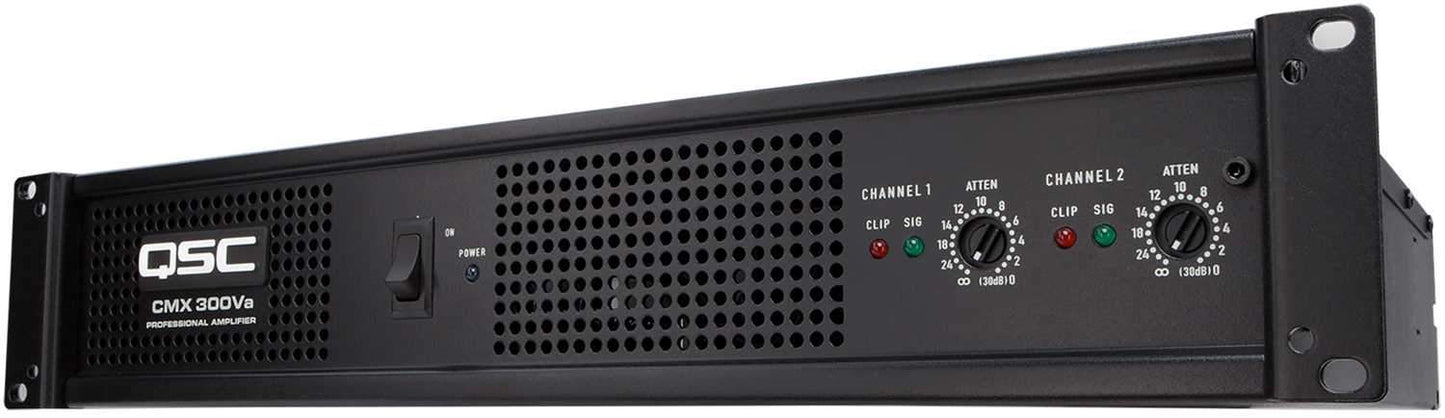 QSC CMX300Va 200 watt Contractor Power Amplifier - Solotech