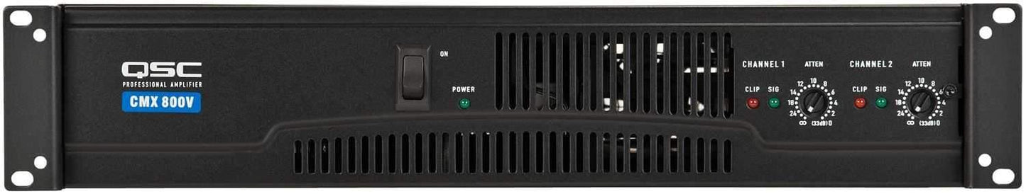 Qsc CMX800V Contractor Power Amplifier - Solotech