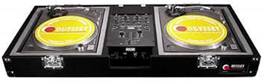 Odyssey CNE54BM Carpeted Turntable - Mixer Case - Solotech