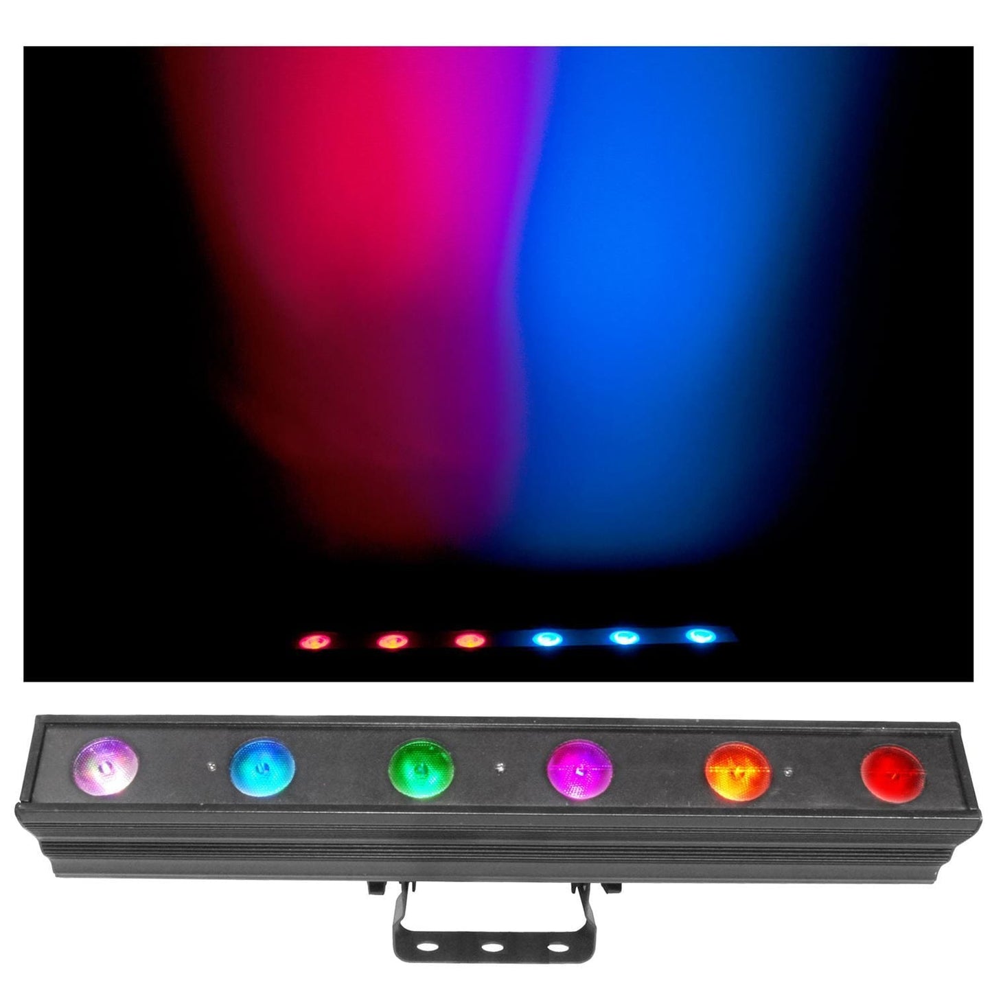 Chauvet COLORdash Batten-Quad 6 RGBA Wash Fixture - Solotech