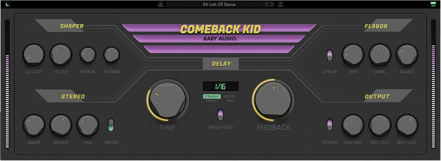 Baby Audio Comeback Kid Hands on Delay Plugin - PSSL ProSound and Stage Lighting