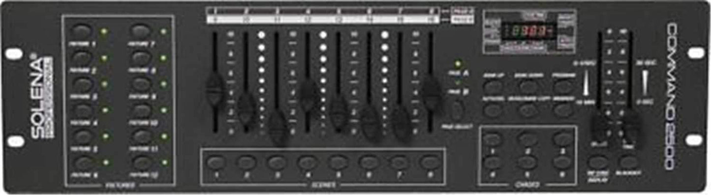 Solena Professional Command 2500 DMX Controller - Solotech