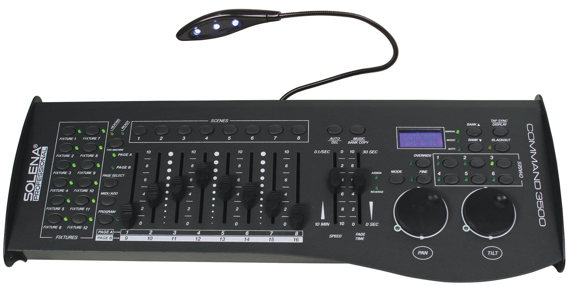 Solena Professional Command 3500 DMX Controller - Solotech