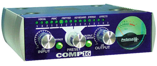 Presonus COMP-16 Mono Preset Compressor - Solotech
