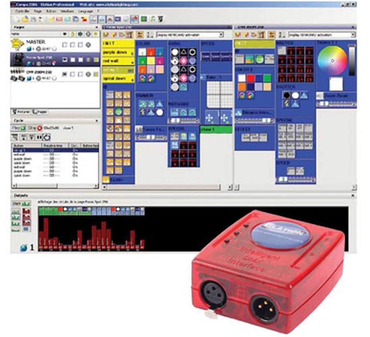 Light Control Software Elation Light Controller Software HOFtheater In The Netherlands