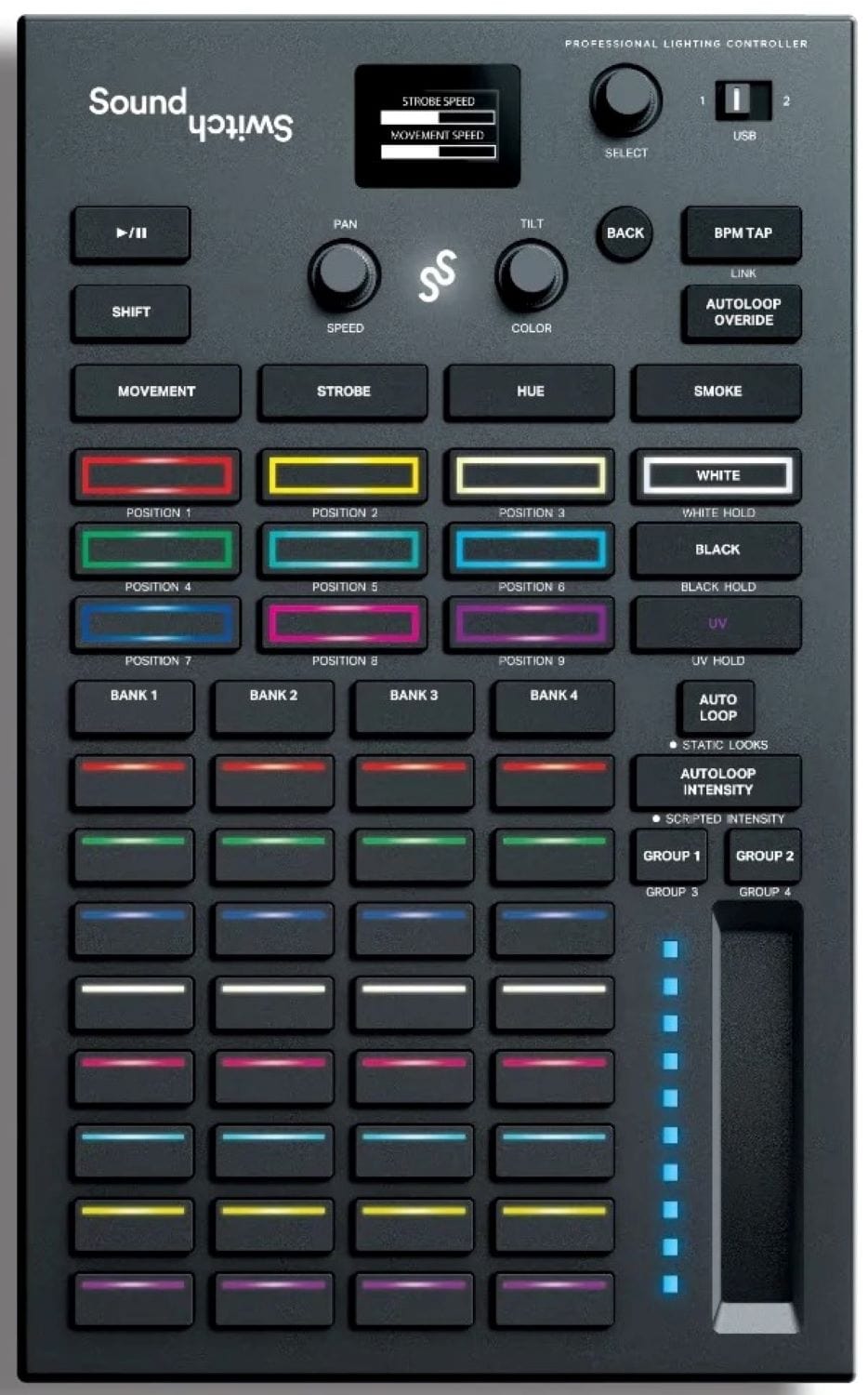 SoundSwitch Control One Lighting Controller for DJs - PSSL ProSound and Stage Lighting