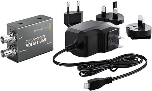 Blackmagic Design Micro Converter SDI to HDMI with PSU - Solotech