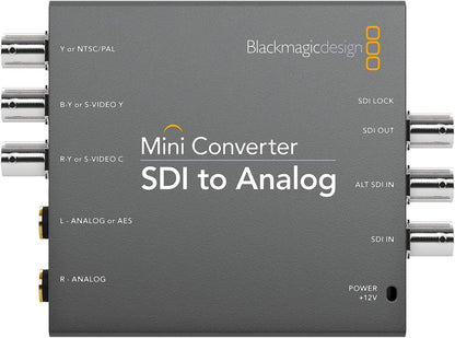 Blackmagic Design Mini Converter SDI to Analog - ProSound and Stage Lighting