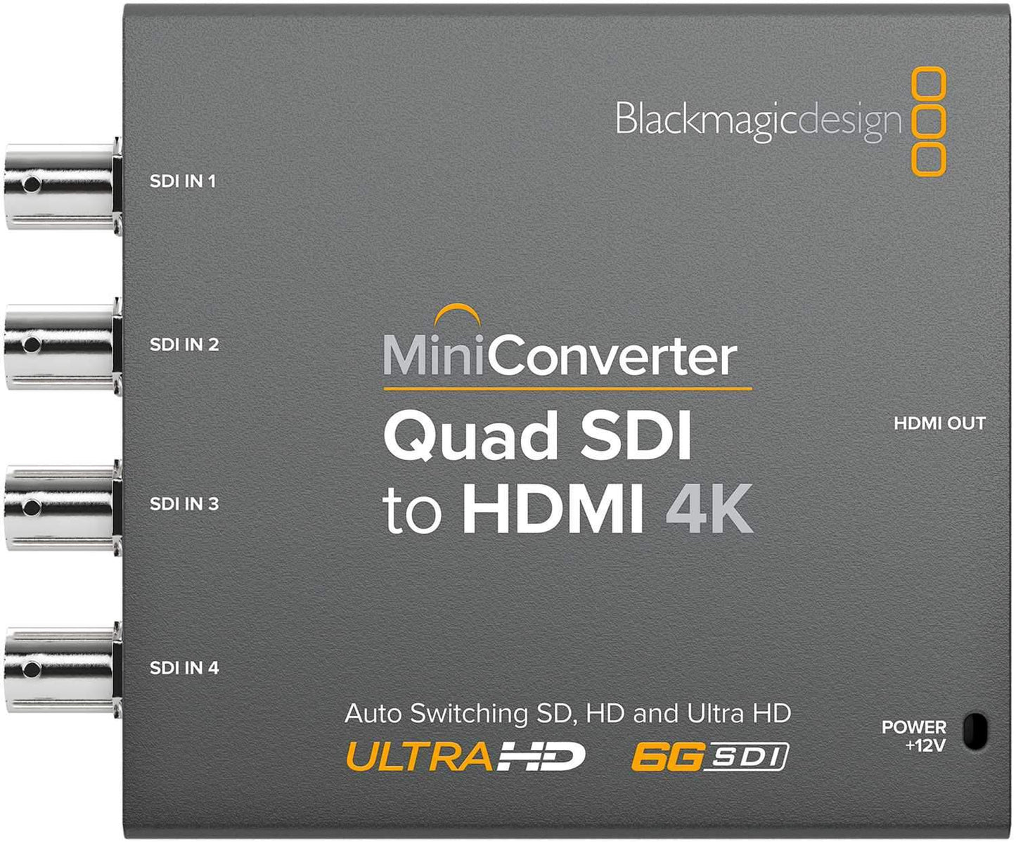 Blackmagic Design Mini Converter Quad SDI-HDMI 4K2 - Solotech