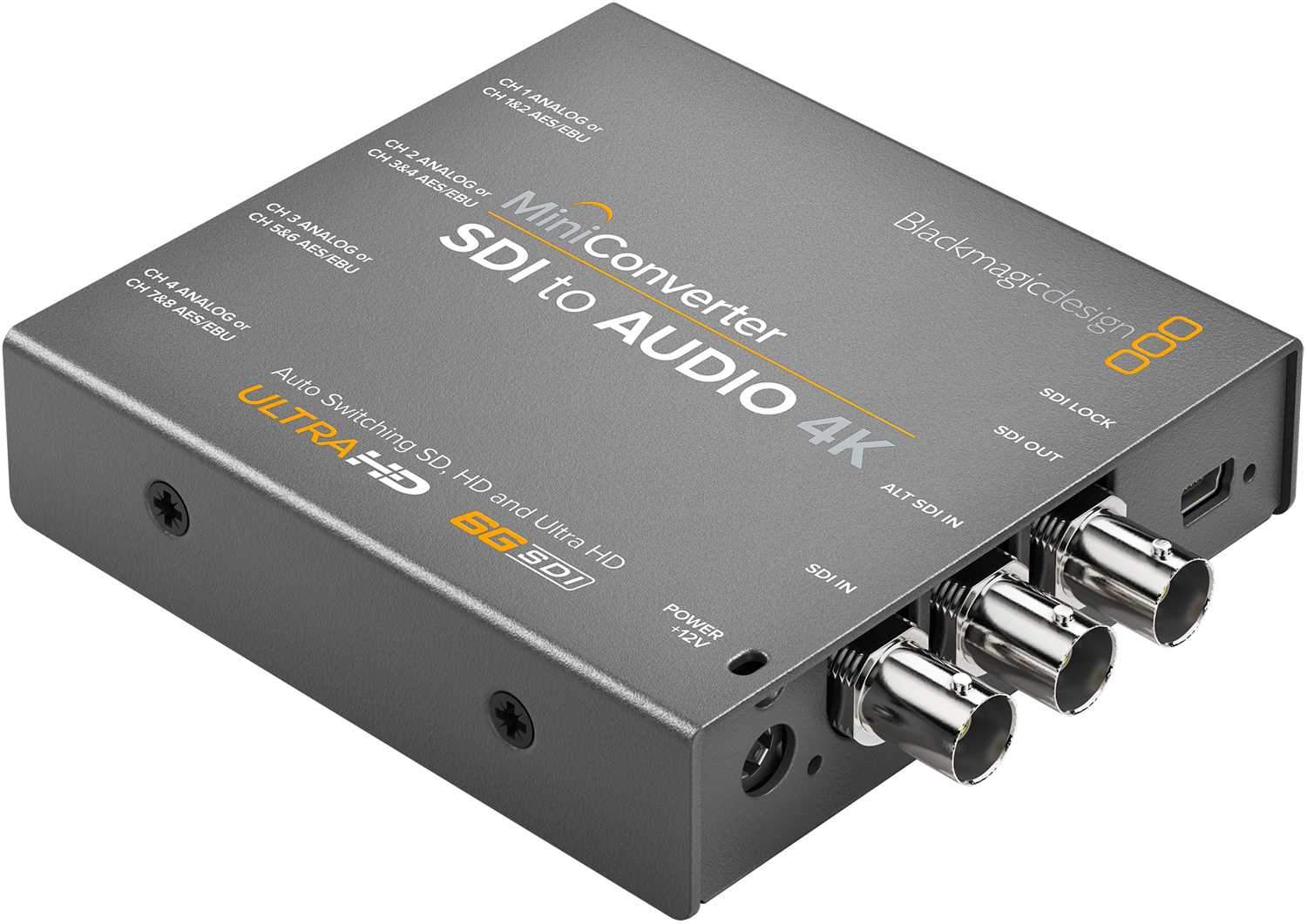 Blackmagic Design Mini Converter SDI to Audio 4K – Solotech