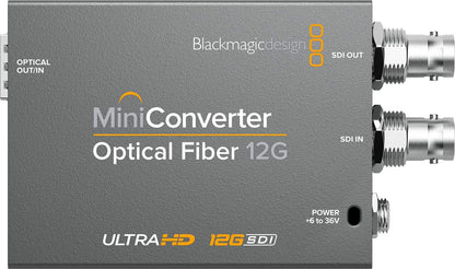 Blackmagic Design Mini Converter Optical Fiber 12G - ProSound and Stage Lighting