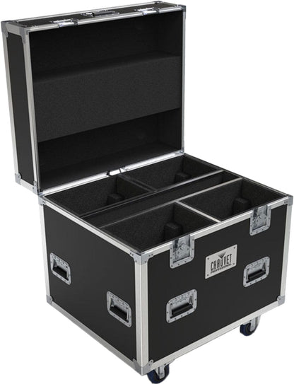 Chauvet DJ CP4CASEMK2W Road Case For 4 Maverick MK2 Wash and MK Pyxis - US Version - PSSL ProSound and Stage Lighting