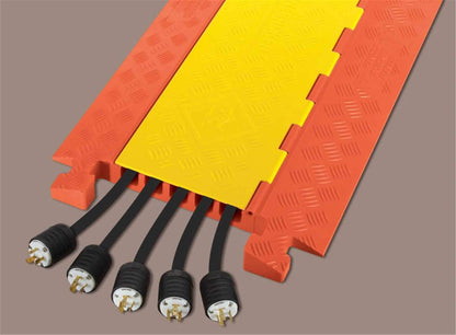 Checkers CP5X125GPOY 5 Channel Pro Cable Protector - Solotech