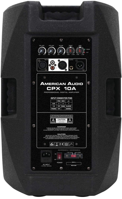 American Audio CPX 10A 10-Inch Powered Speaker - Solotech