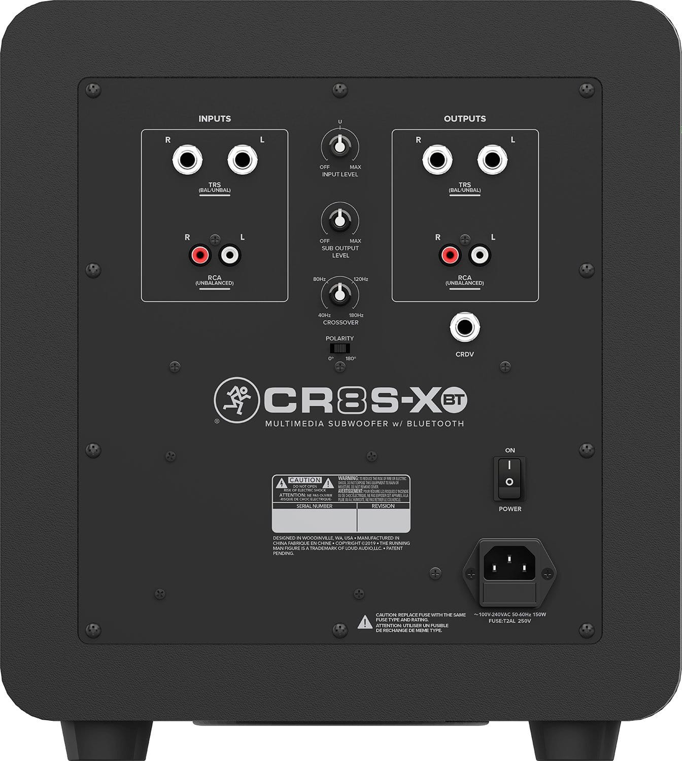 Mackie CR8S XBT 8In Subwoofer With Bluetooth CRDV - PSSL ProSound and Stage Lighting