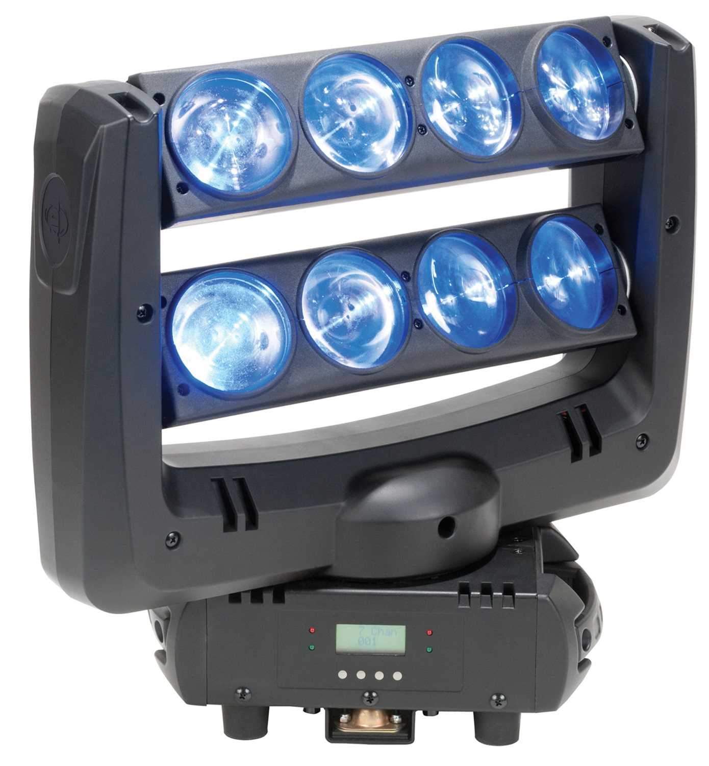 American DJ Crazy 8 Q4 8 x 10W RGBW Moving Head - Solotech