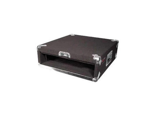 Odyssey CRP02 2 Space Carpeted Rack Case - ProSound and Stage Lighting