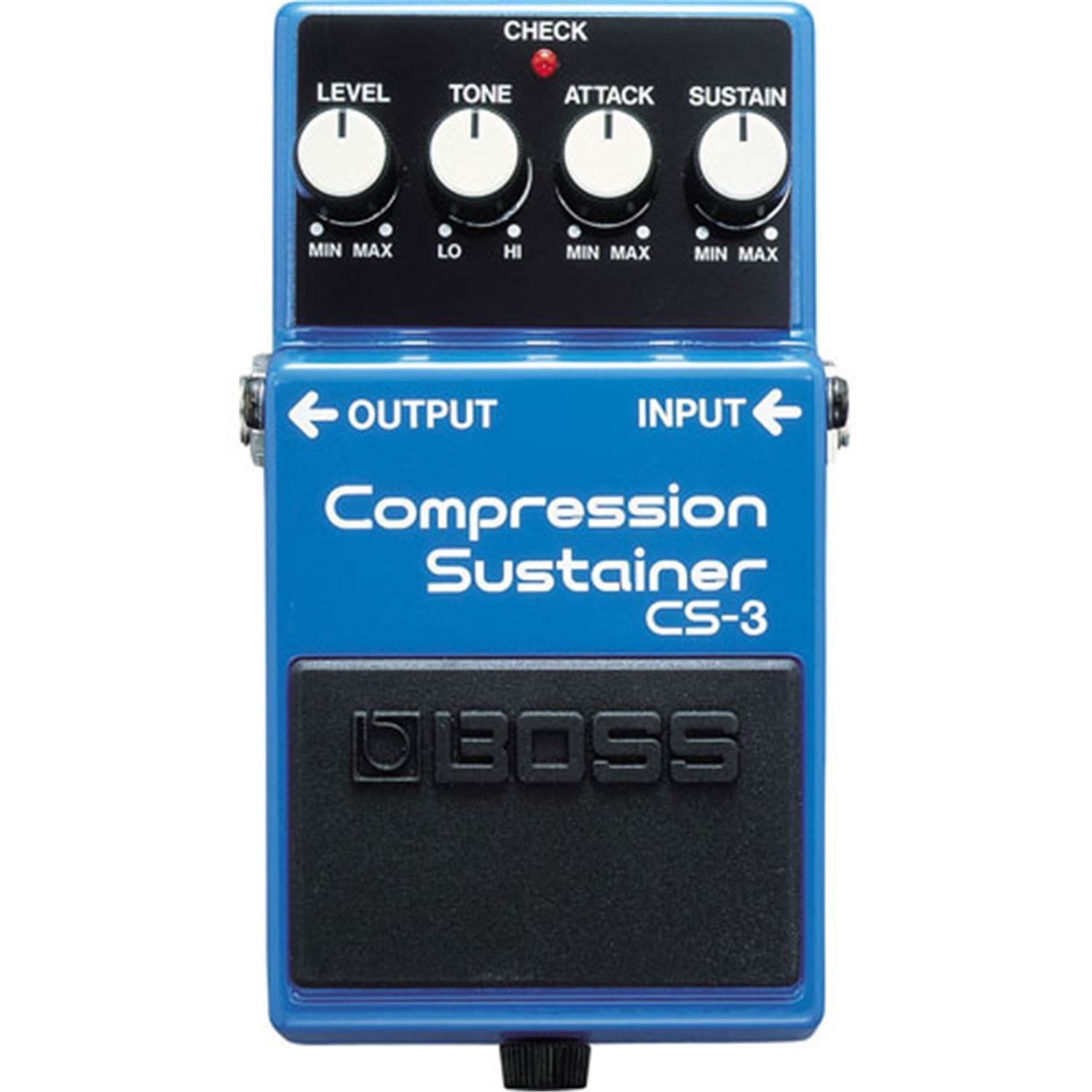 Boss CS3 Compression Sustainer Pedal - Solotech