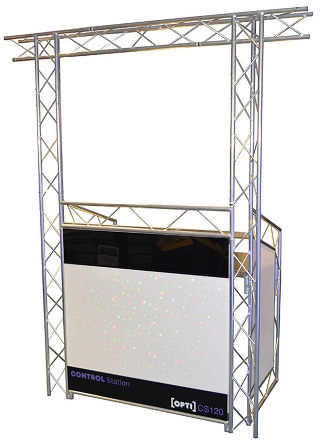 OPTI CS120 DJ Booth Goalpost Overhead Extension - Solotech