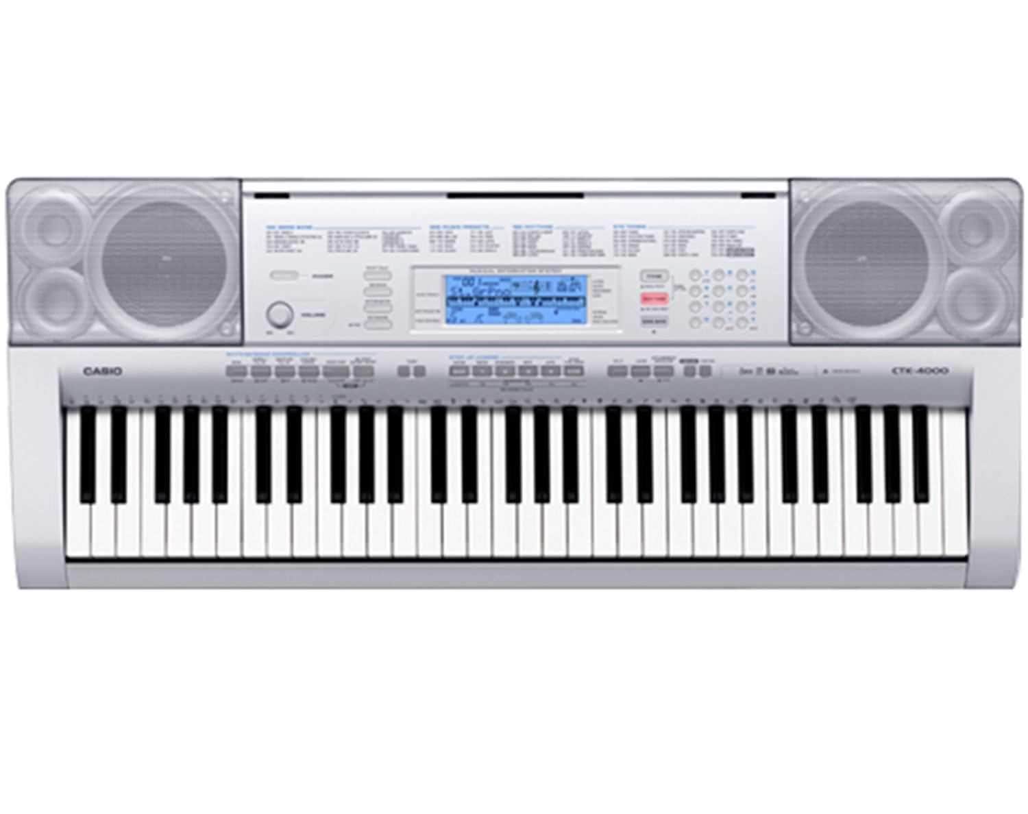 CASIO 電子 BASICキーボード ひら 61鍵盤 CTK-4000 スタンド付き