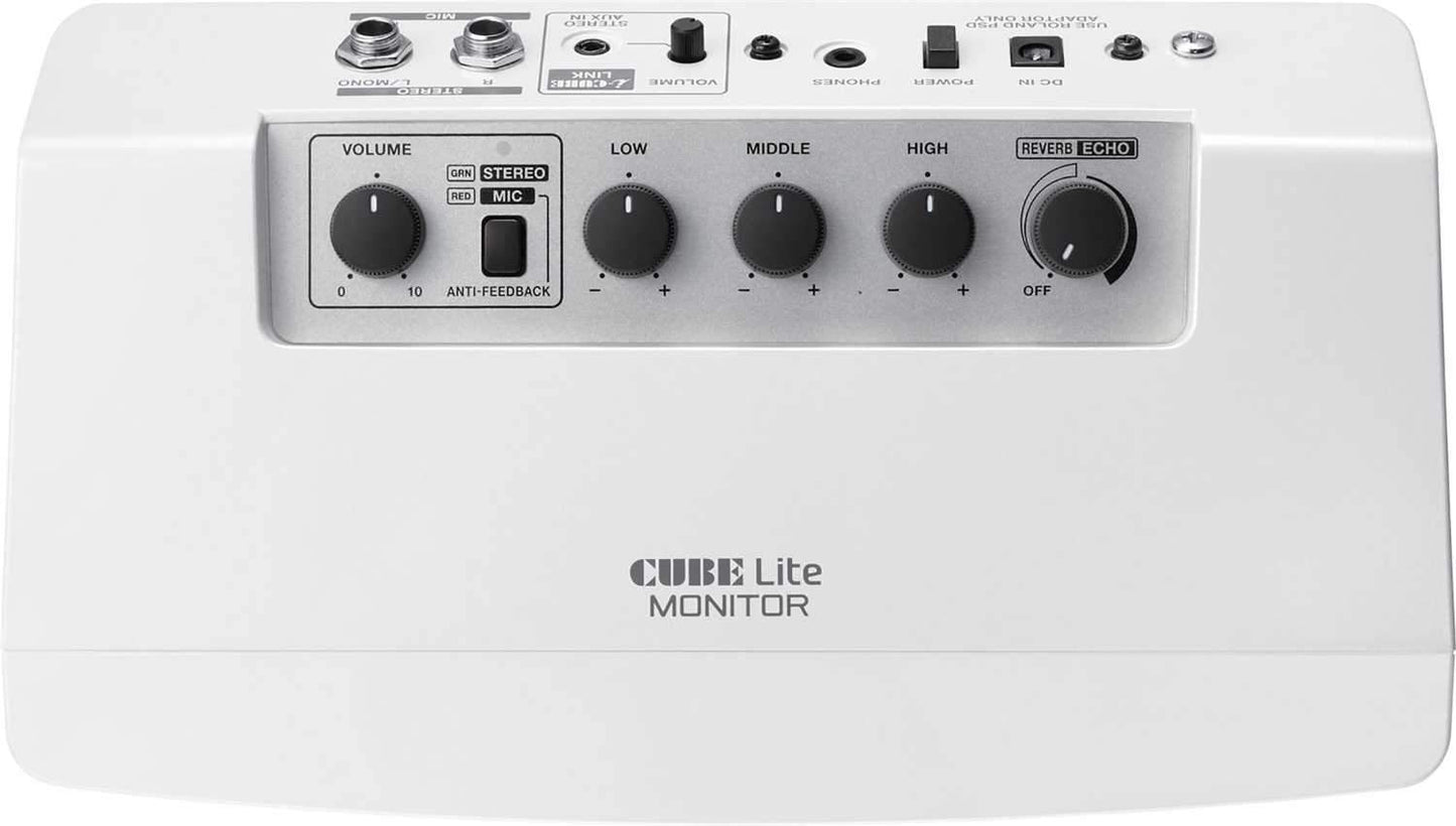 Roland CUBE-LM-WH Counter Top Monitor White - Solotech